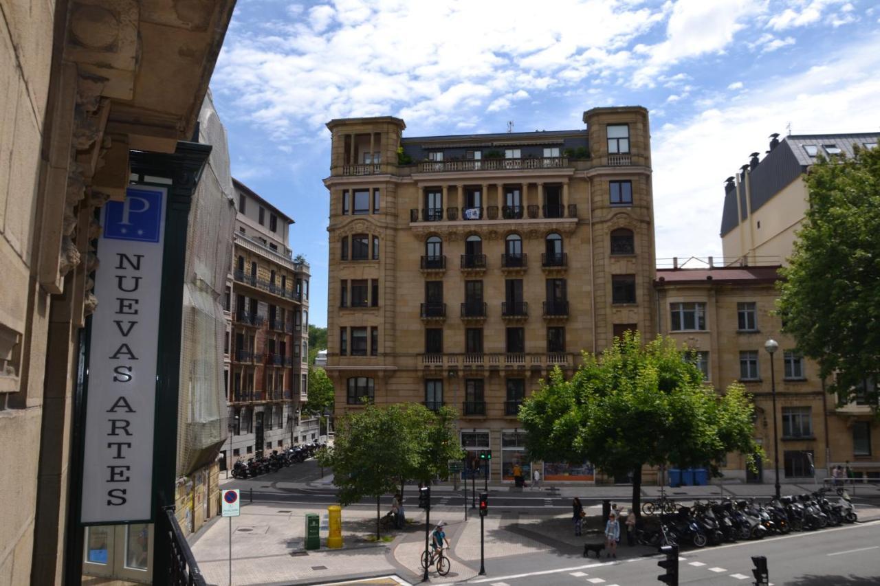 Pension Nuevas Artes San Sebastian Bagian luar foto